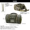 Shoulder Bag Backpack Body Bag Waist DWG50088 Khaki [Device]