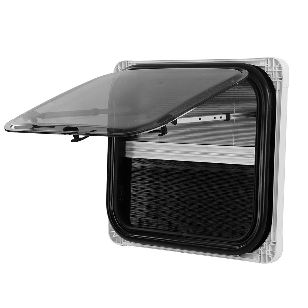 Sliding Window Round Corner Double Layer UV Protection Pull Push Style for Caravan Camper Trailer RV