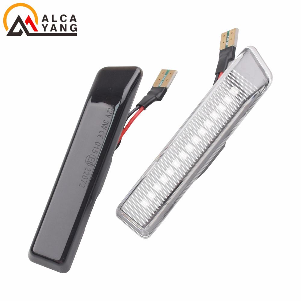 LED Dynamic Flowing Turn Signal Light Side Marker Blinker Lamp For BMW E36 M3 Facelift 1997-1999 X5 E53 1999-2006 Car Styling