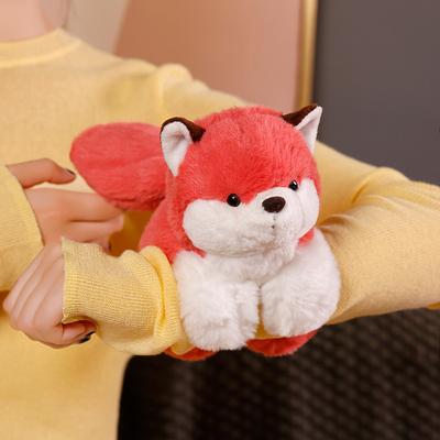 Flamingo Hand Ring Fox Husky Pop Ring Doll Kapibara Pop Pop Bracelet Plush Toy Gift