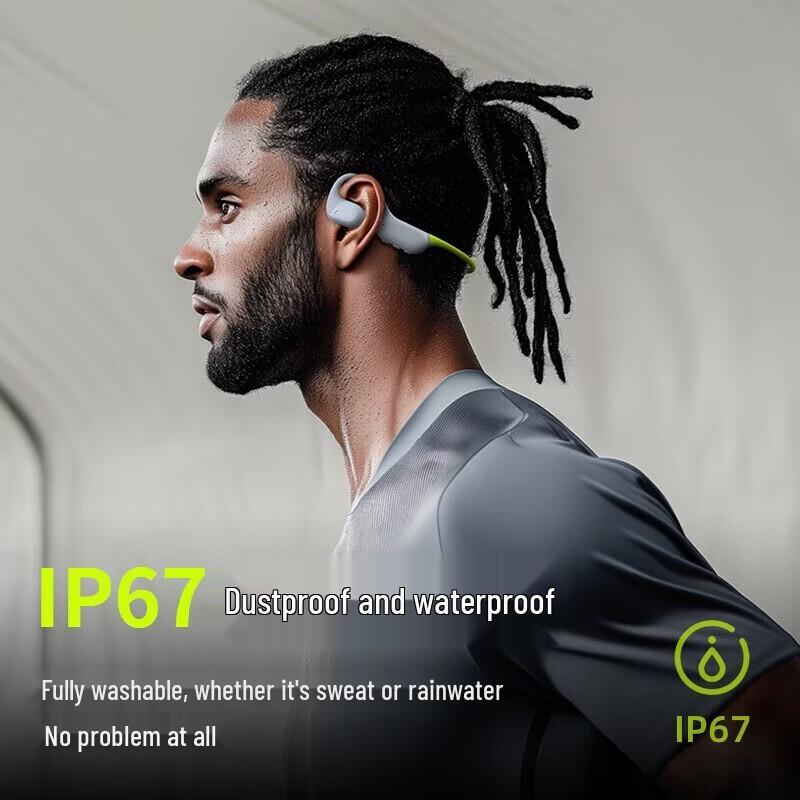 Langsdom AirWave Pro Open-Ear Wireless Bone Conduction Sports Headphones