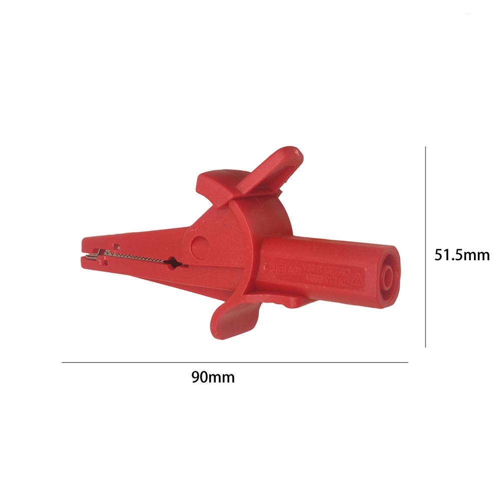 Multimeter Clip Insulation Test Clip For DIY Projects Multimeter Test Clip Accessories Strong Spring Mechanism