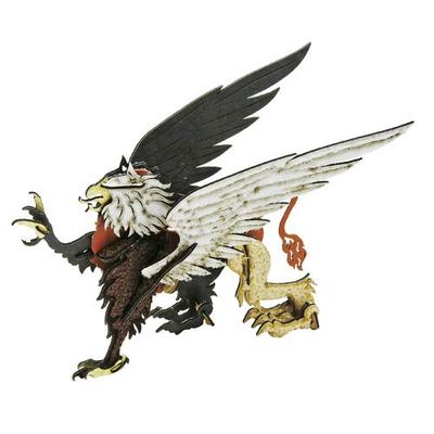 3D Paper Puzzle Griffin