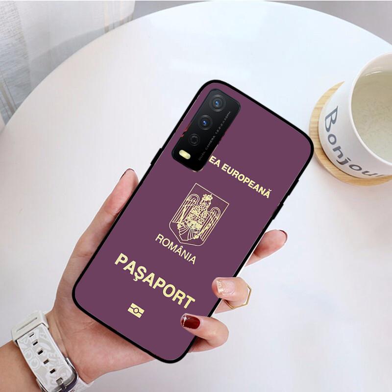 Morocco Passport Phone Case for VIVO Y31 Y21S Y21 Y15S Y53S Y11S Y12 V21 V21E Y20 Y70 1907 V17Neo Y21S Y33S Y72