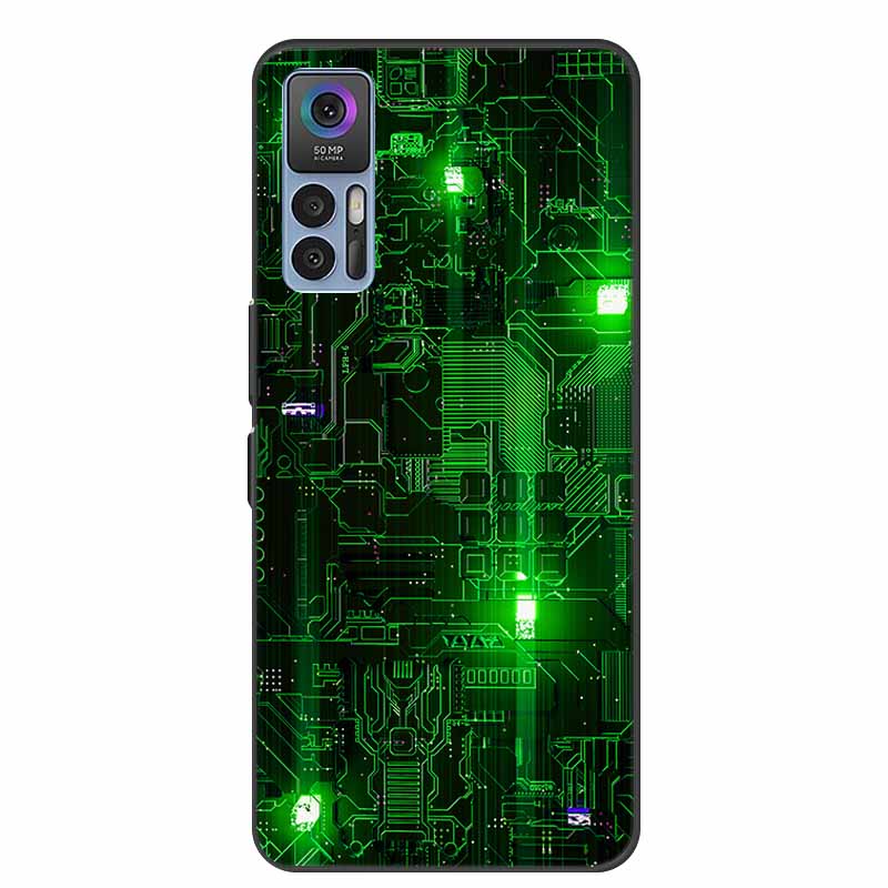 For TCL 30 Plus Case Luxury Soft Silicone Back Cover Phone Case for TCL 30 SE Coque TCL 30 5G for TCL 30+ Protector T676J Fundas