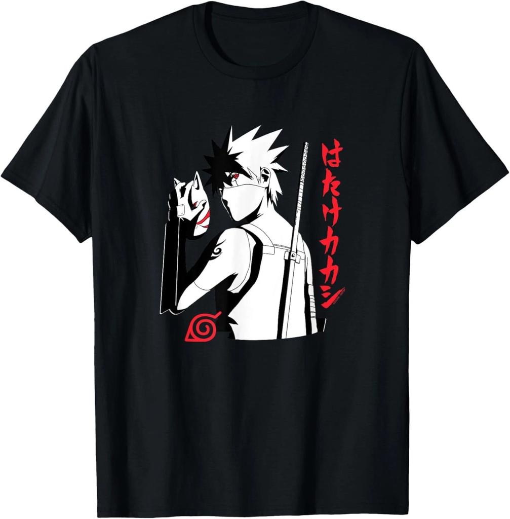 Naruto Shippuden Anbu Kakashi Sharingan Anime T-Shirt