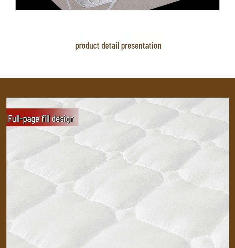Dormitory Moisture-Absorbent & Machine-Washable Mattress Protector for Senior Care