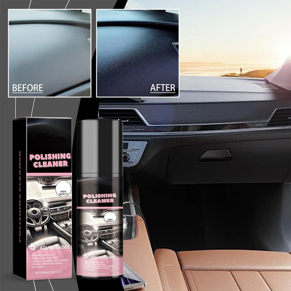 100ml Autoinnenraum Polierreiniger Auto Innenraum Spray Auto Reiniger Innenraum Detailer Spray Gesamt Autoinnenraum Reiniger Zubehör