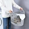 Multifunctional foldable dirty laundry basket for home use, suitable for bathroom and bedroom, portable and wall-mounted, large-