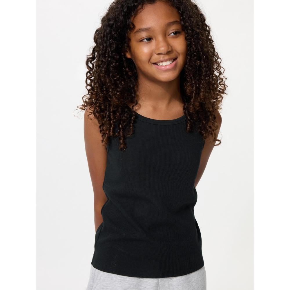 Uniqlo Japan Girls Ribbed Bra Tank Top