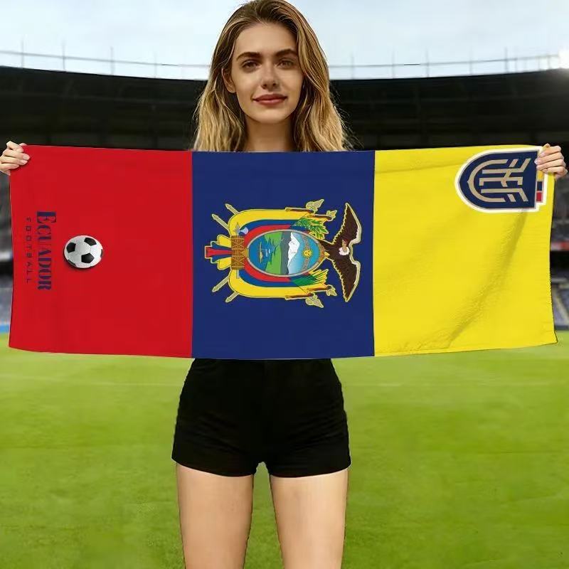 Football World Cup support towel