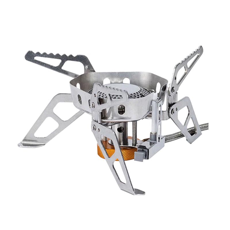 Windproof Outdoor Split Camping Gas Stove Kit