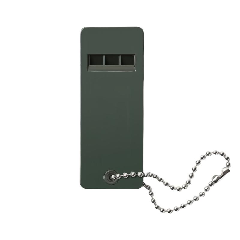 

Adjustable Strap Safety Pennywhistle High Pitched Survival Gadget for Camping Hiking Weatherproofs Small ABS Construction