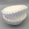 A25F-Premium Quality 100 Pcs 5 To 6 Cup Commercial For Coffee Filters Large For Coffee Filters Big& Tall For Coffee Machines