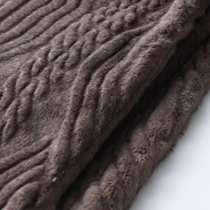 Middle-aged Women's Faux Fur Coat Winter Outerwears Elegant Thick Warm Long Fur Jackets for Women Clothes