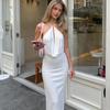 TikTok/ins Hot Selling Women's Clothing In Summer New Product Fashionable Backless Temperament Elegant Hollow Neck Suspender Dress for Women