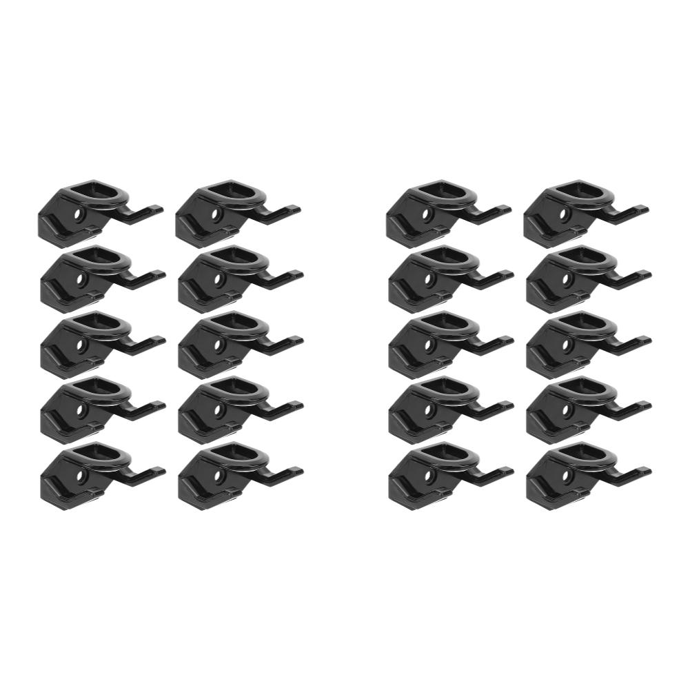 10 Stück Hutablagen Mehrzweck Wandmontage Hut Organizer Minimalistischer Hut-Präsentationshalter für Schranktür Wand