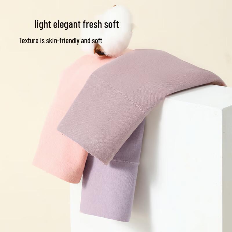 Ting Mei Women's High-Waisted Seamless Cotton Briefs