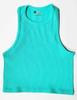 Ribbed Quick-Dry Yoga & Running Sports Bra - Skin-Friendly Nude Finish