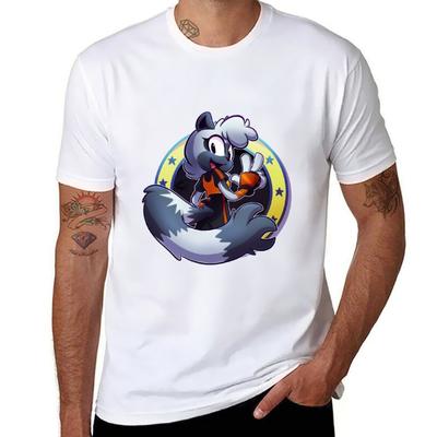 Tangle the Lemur T-Shirt Man Graphic T Shirt T Shirts for Man Cotton Soft T-Shirt