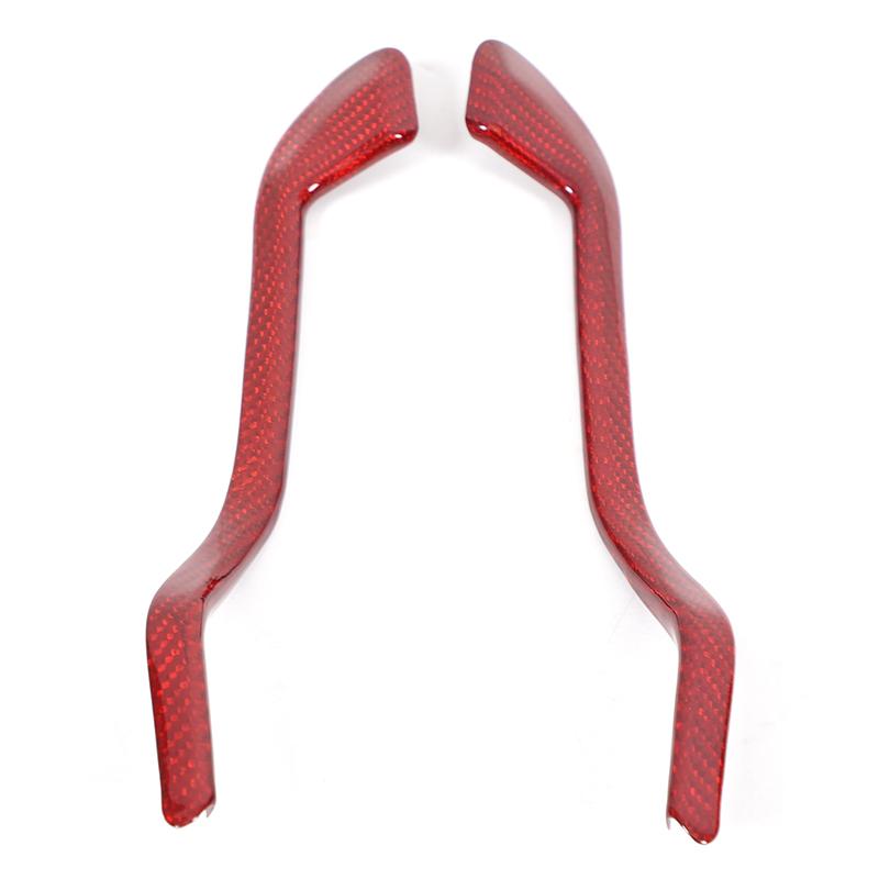 

Real Carbon Fiber For Lotus EMIRA 2026-2026 Car Door Inner Handle Frame Decorative Sticker Car Interior Accessories
