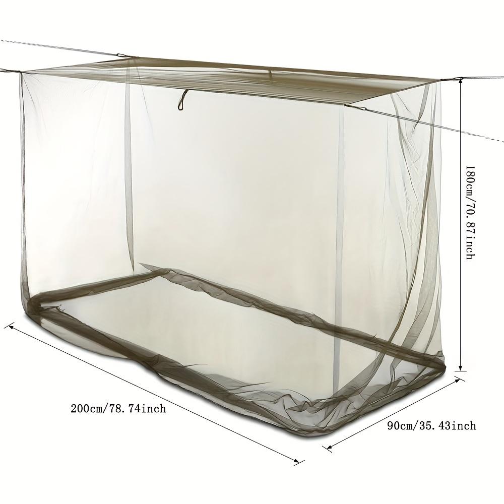 Portable Foldable Quick Open Mosquito Easy Carry Store Mosquito Proof Tent Outdoor Camping Backyard Picnic Indoor Insect Guard