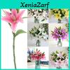 Exquisite 38cm Artificial Lily Millet Flowers With High Realistic Appearance