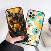 FM5 Art Bees Cartoon Phone Case for Motorola Edge 60 60s 70 G86 G56 G54 E14 G04S G45 G54 G64 S30 S50 X30 X40 X50 Pro Power