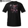Battle Plush Demon T-Shirt Mens Womens Tees Top | Cute Creepy Spiked Monster Design | Horror Tee
