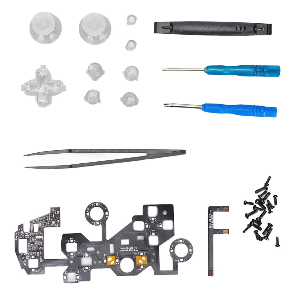 LED Light Board Multifunctional Multiple Color LED Light Button for XBOX ONE S Controller
