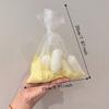 Kneading Rice Cake Squishy Toy Crunch Sound Crispy Fidget Toy  for Kids Adults