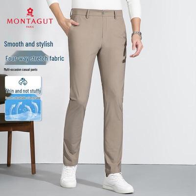 MONTAGUT Men's JG Straight-Leg Casual Pants