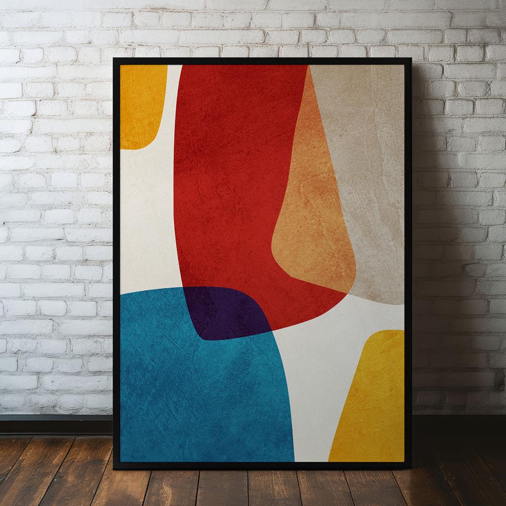 Poster Abstraction Colorful