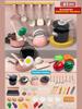 Kids Kitchen Toys Set 92/69/59 PCS Play Kitchen Accessories Kit with Play Pots Pretend Food Cooking Toy Toddler Girls Boy