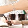 Surgical Stainless Steel [Green Piercing] Men's Bracelet, Bangle, Fork, 316L, Armlet, Silver, Freezers, Wrist, STB45/SP