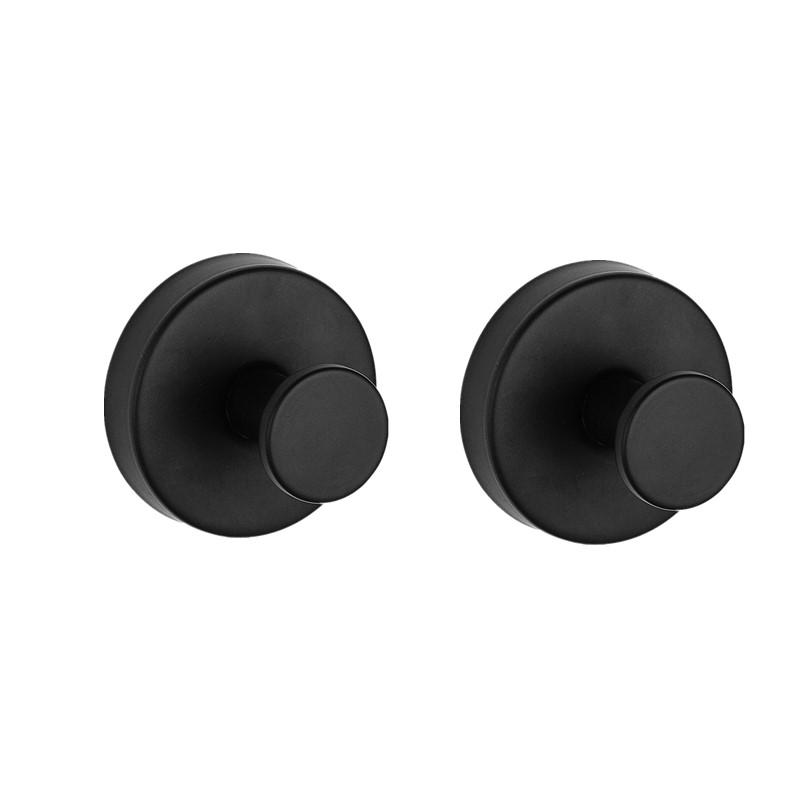 2/4Pcs Reusable Wall Mount Stainless Steel Suction Cup Hooks Waterproof Hangers for Home Office Bathroom