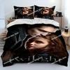 3D Biss zum Morgengrauen HD Bedruckte Bettdecke Bettwäsche-Set, Bettbezug Bett-Set Steppdeckenbezug Kissenbezug, King Queen Größe Bettwäsche-Set Kind