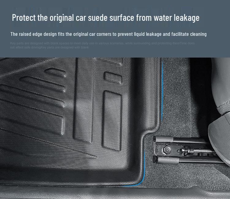 Eco-Friendly TPE Floor & Trunk Mats for 2024 Sonata 11th Gen