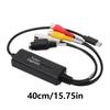 S Video to USB Type C Cable Adapter Converters Video Capture Card Adapter PC Cable for NTSC Capture Device