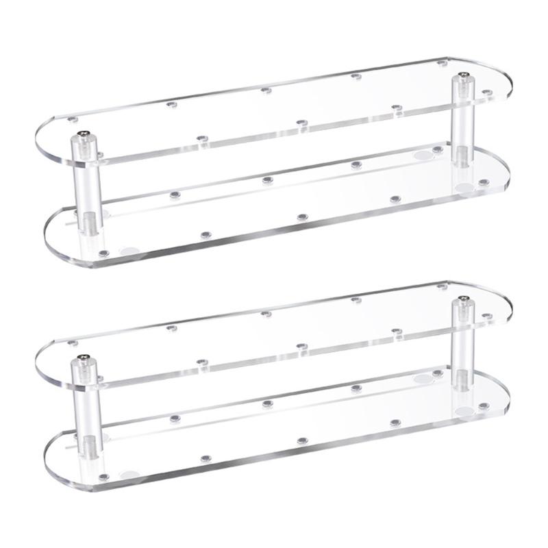 

2 Pieces Clear Acrylic Bonbon Holder for Candy Drying Sturdy Dessert Stand Party Supplies 1
