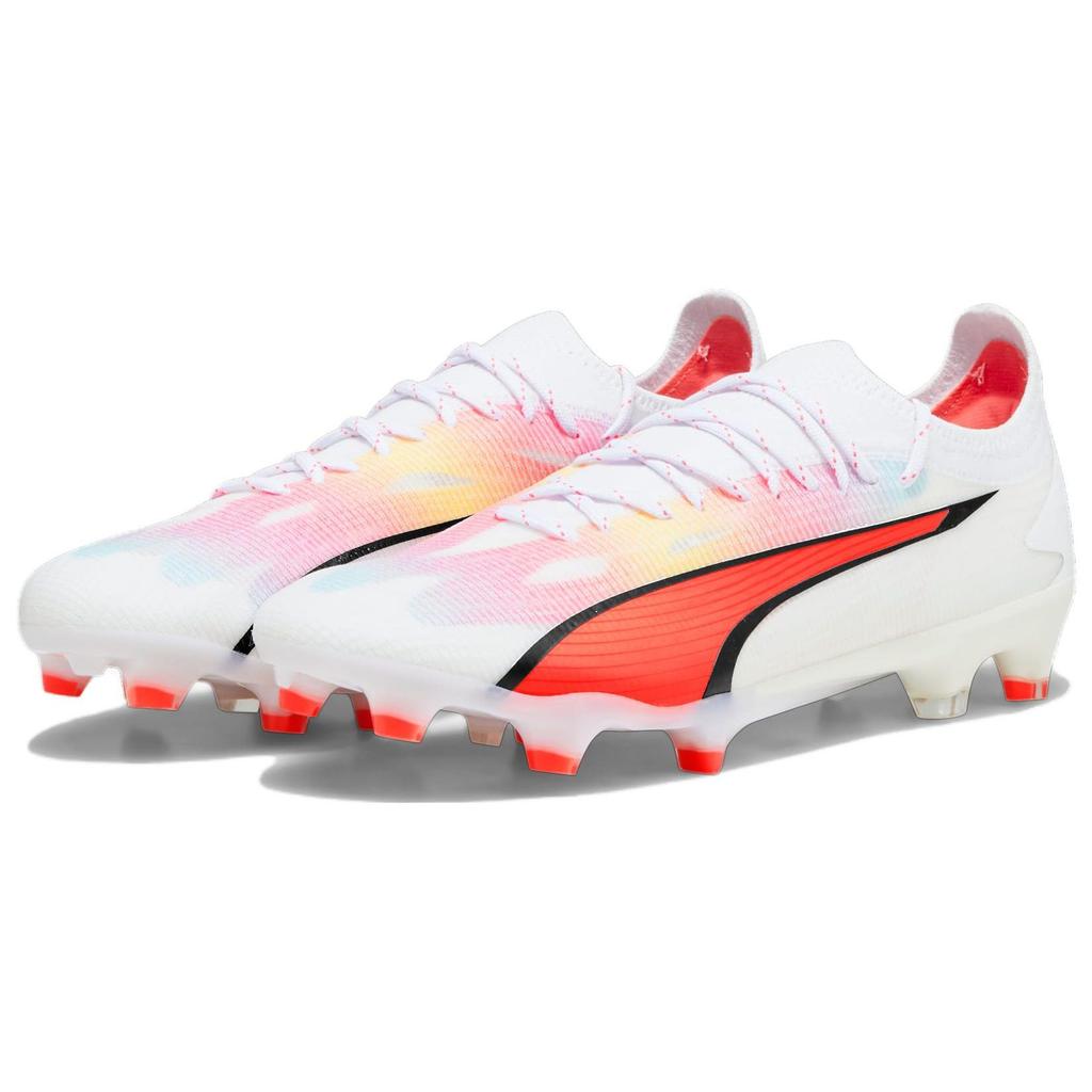 Puma  Ultra Ultimate FG AG Breakthrough Pack Women Sneakers White Black Fire-Orchid 107507-01