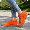 Large Size Hand-stitching Ankle Boots For Women Casual Shoes Split Leather Shoes Women Loafers Moccasins Women Flats Shoes