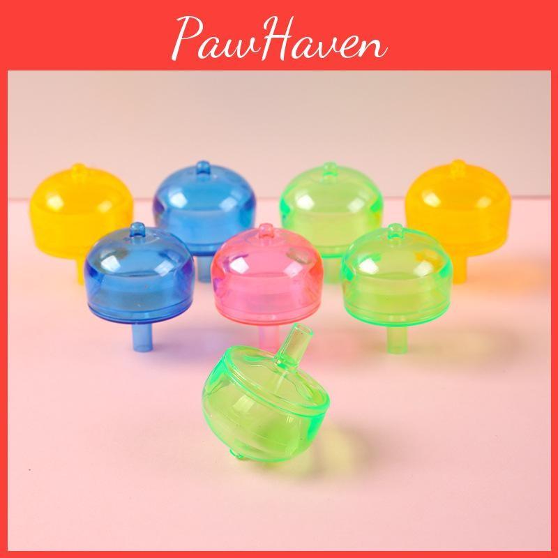 Toy Gyroscope Transparent Plastic Handheld Creative Gift Children Educational
