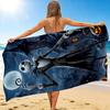 1Pc Nightmare Before Christmas Beach Towel, Quick Dry, Multi-Use for Beach Pool Gym Yoga Home Travel, Christmas, Halloween, Xmas Gift M928694