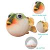 Cute Puffer Fish Plush Toy Cartoon Soft Stuffed Animal Fluffy Toy Throw Pillow Sofa Couch Bedroom