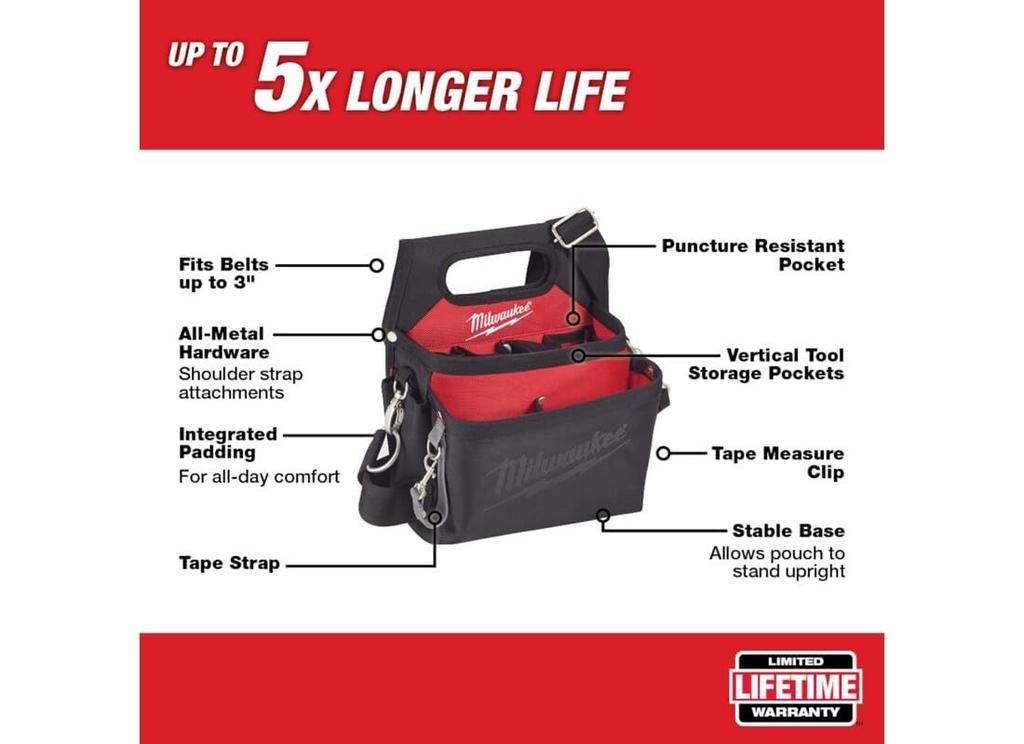 Milwaukee Electric Tool Electricians Work Pouch 48-22-8112