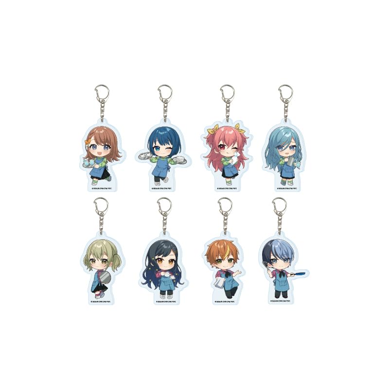 

Project Sekai Разрушенный мир и Мику, которая поет 02 Коллаборационное кафе Мини акриловый брелок с мини-персонажем Коробка Версия из фильма Нельзя. [Оригинальная иллюстрация]