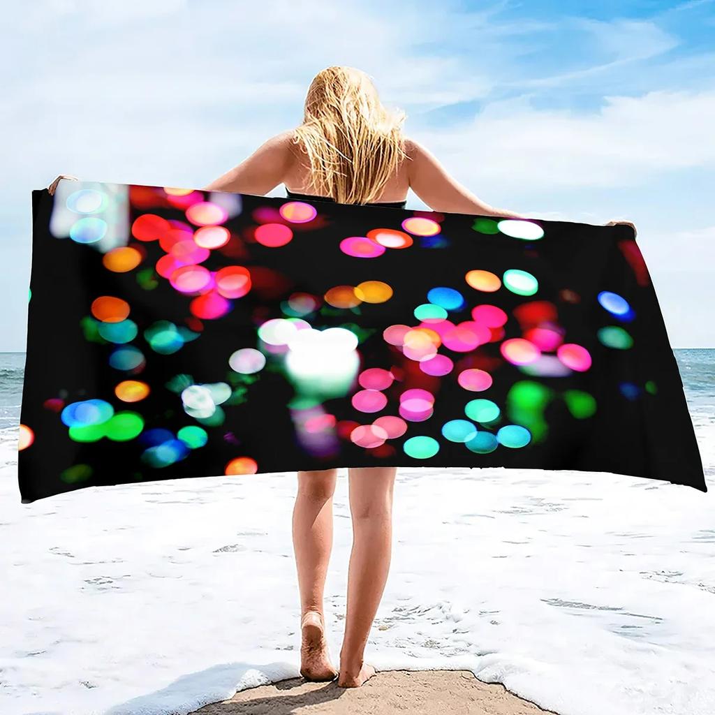 Burj Al Arab Sailing Hotel Microfiber Sand Free Beach Towel Thin Quick Fast Dry Super Absorbent Oversized Lightweight Towels