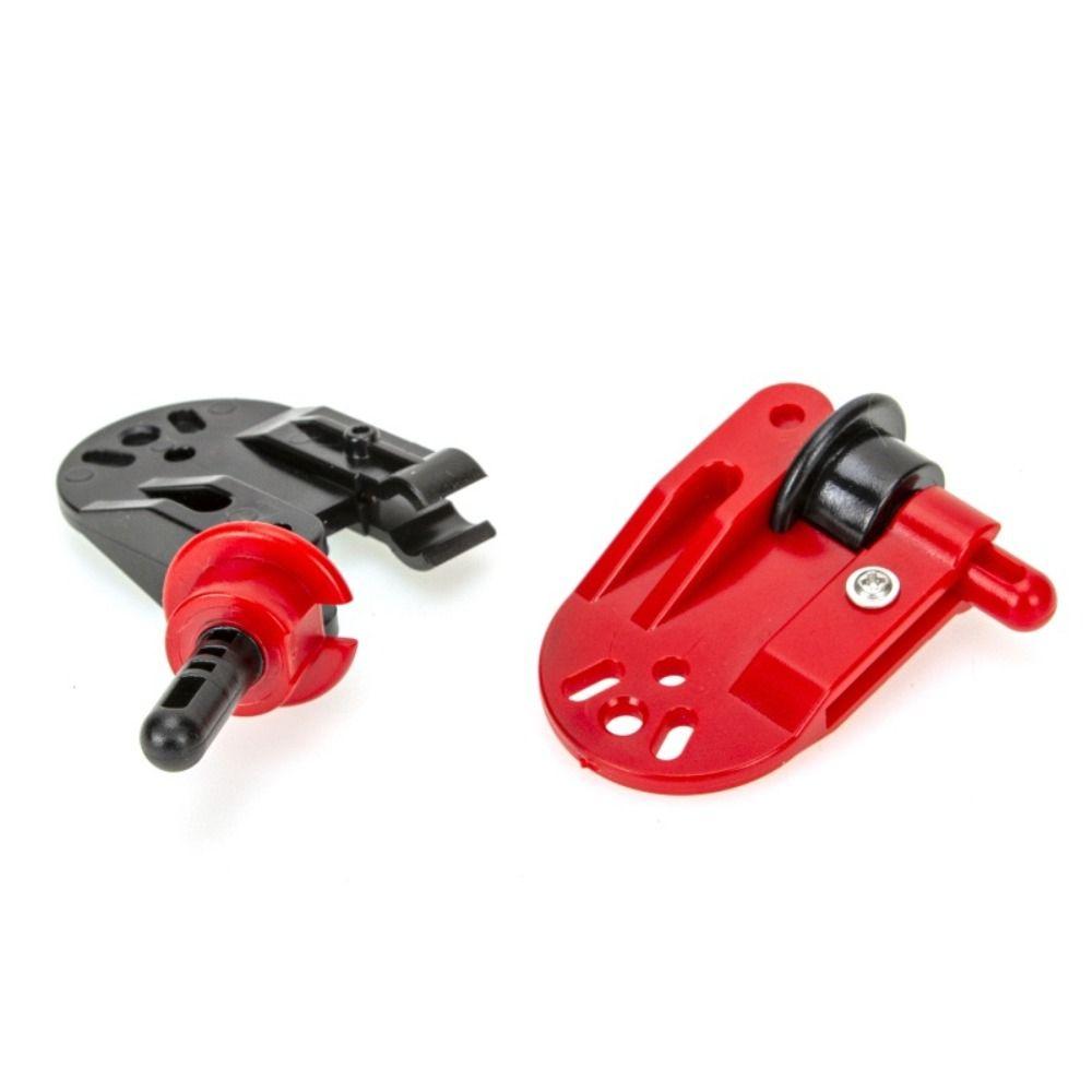 Inlaid Side Buckle Boat Fishing Release Clip Red Black Color Trolling Release Clip Outdoor Fishing