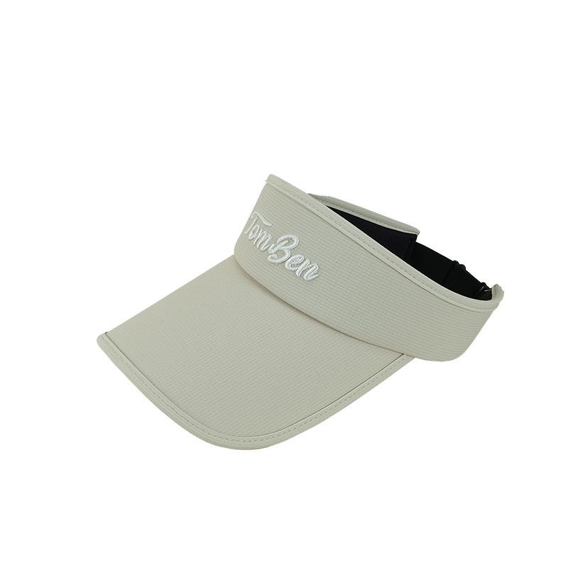 Summer Open-Top Hat for Women Large Brim Outdoor Sport Visor Cap Sun Protection Sunhat